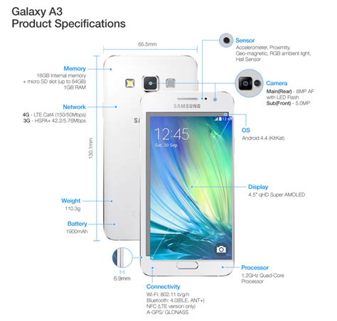 Spesifikasi HP Samsung A3