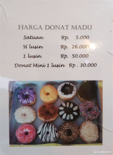 Harga Donat Madu Tangerang
