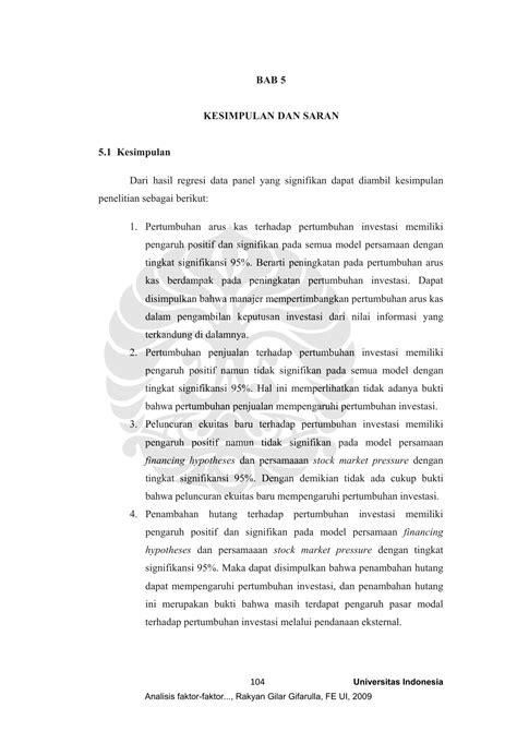 5. Kesimpulan