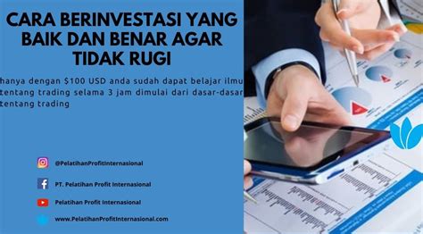 Tips Berinvestasi dengan Baik