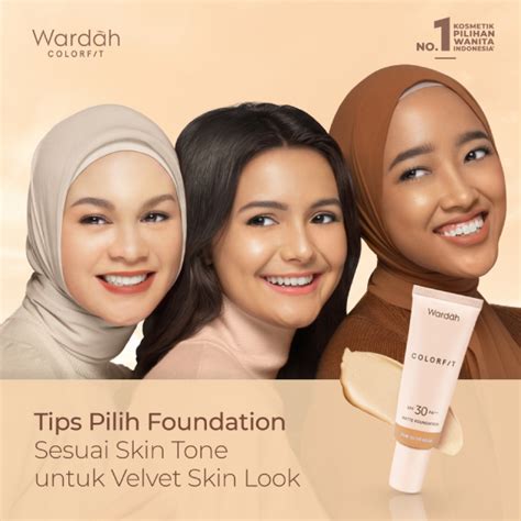 Cara Pilih Foundation Wardah yang Tepat