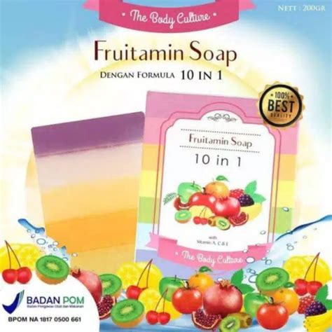 Kemanfaatan Beli Fruitamin Soap di Apotik