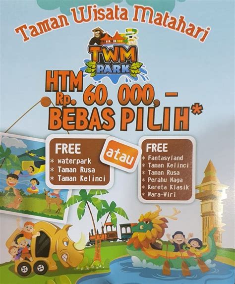 Keterangan Harga Tiket Masuk