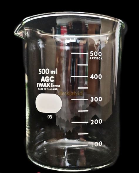 Harga Gelas Beker 500ml di Pasaran