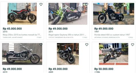 Harga Harley-Davidson dibawah 50 Juta