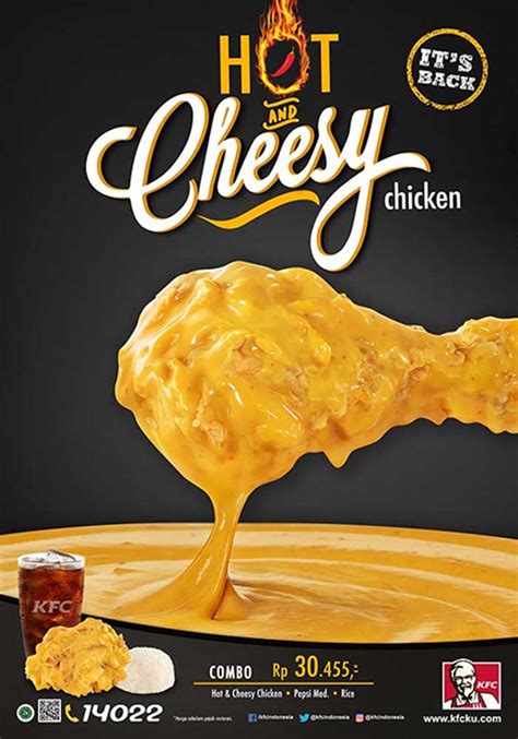 Harga KFC Hot and Cheesy Chicken di Indonesia