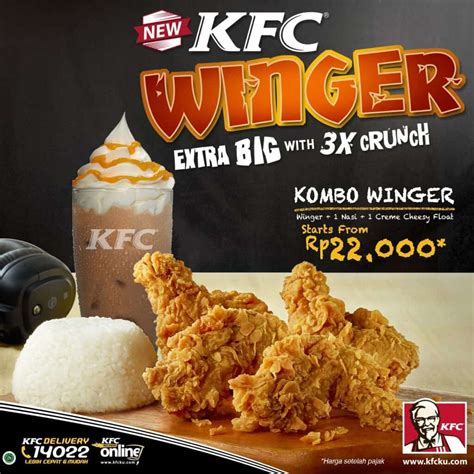 Faforit KFC Kombo Winger