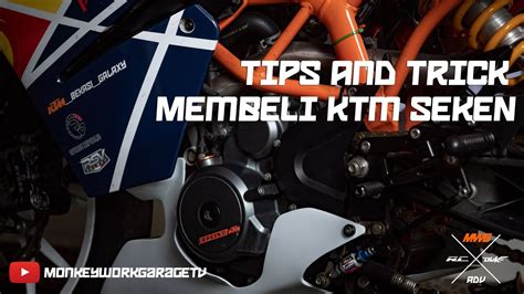 Tips Membeli KTM 350 Bekas