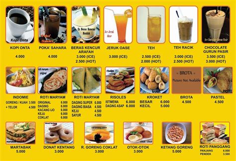 Harga Makan di CafÃ