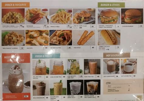 Harga Makanan di XXI Cafe: Berapa yang Anda Bayar?