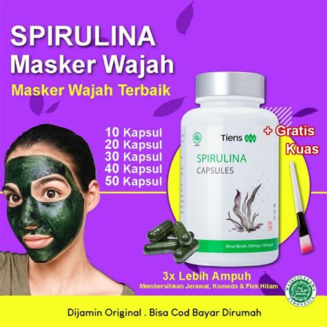 Tips Pembelian Masker Spirulina