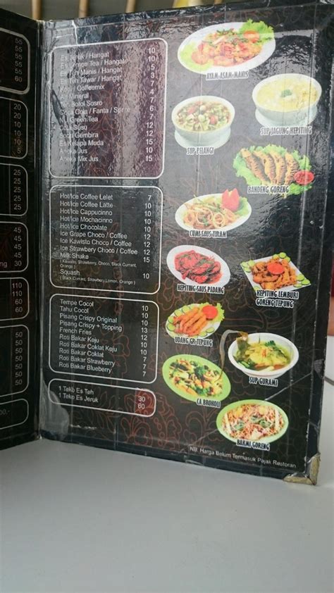 Harga Menu Baron Semarang