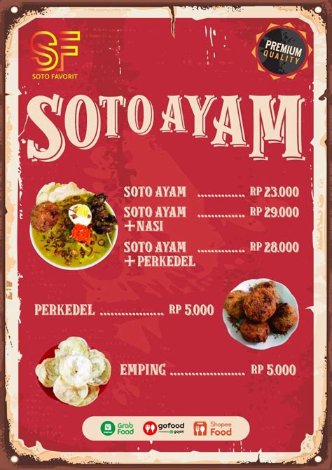 Menu Ayam Favorit