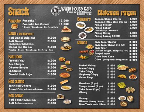 Menu Makanan Ringan