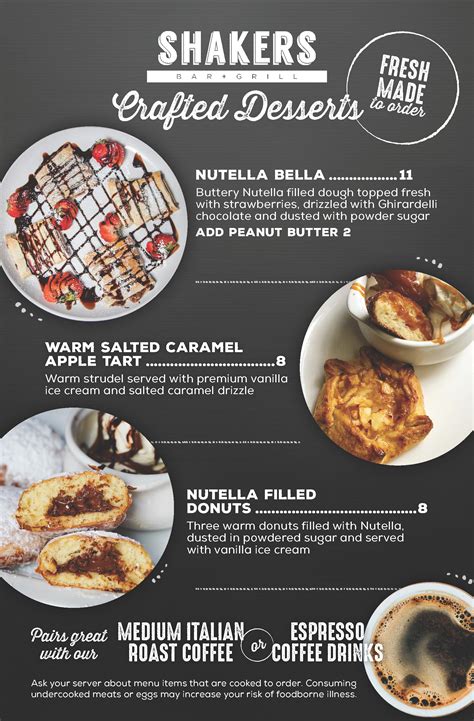 Menu Dessert