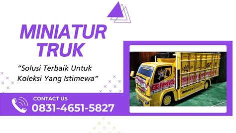 Fitur Miniatur Truk Kayu Malang