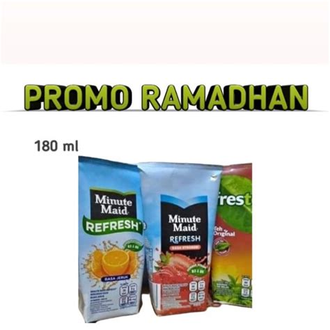 Harga Minuman Minute Maid Kotak