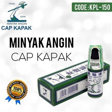 Harga Minyak Angin Cap Kapak 3 ML