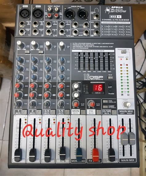 Kelebihan Mixer Apollo M6