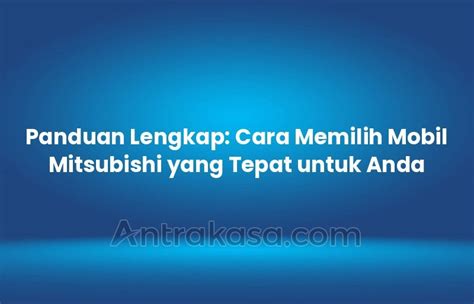Cara Memilih Mobil Mini Classic