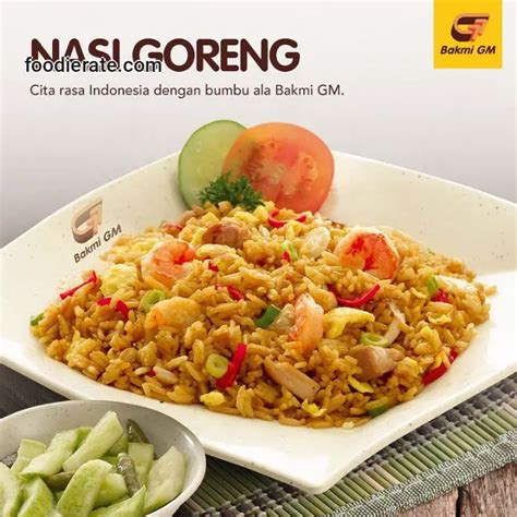 Harga Nasi Goreng Bakmi GM di Berbagai Tempat