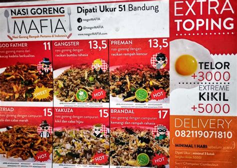 Sejarah Nasi Goreng Mafia Bandung