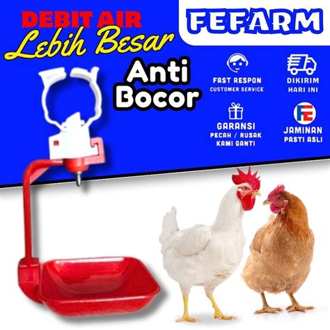 Jenis-Jenis Nipel Tempat Minum Ayam