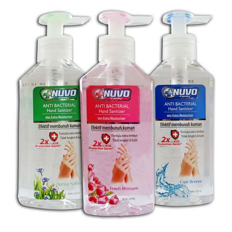 Spesifikasi Hand Sanitizer Nuvo 250ml