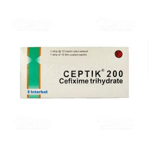 Efek Sampingan Ceptik 200mg