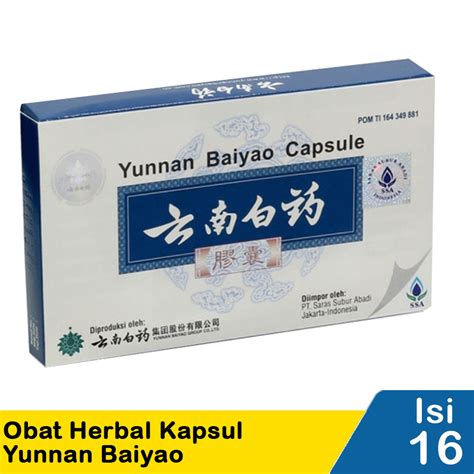 Apa Itu Yunnan Baiyao Capsule?