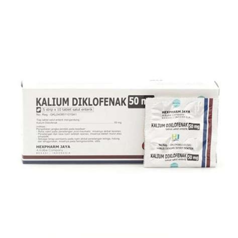 Harga Obat Diclofenac Potassium
