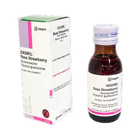 Spesifikasi dan Khasiat Oxoril Sirup