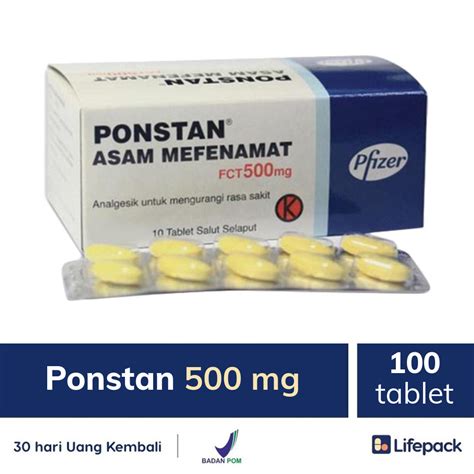 Apa Itu Obat Ponstan?
