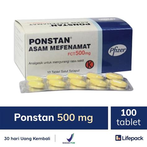Kelebihan dan Kekurangan Obat Ponstan