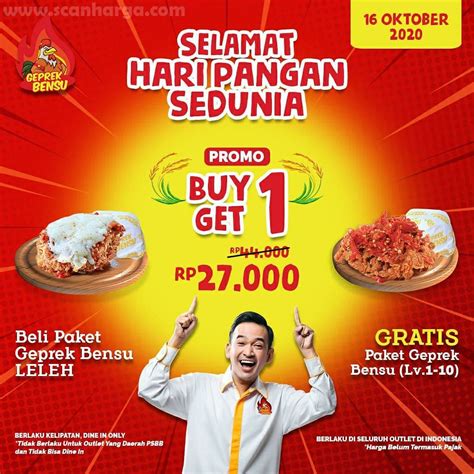 Apa Itu Geprek Bensu Leleh dan Mengapa Harus Membeli Paketnya?