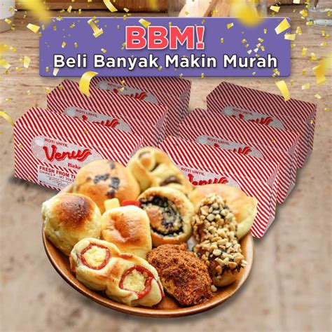 Pilihan Paket Roti Unyil Venus