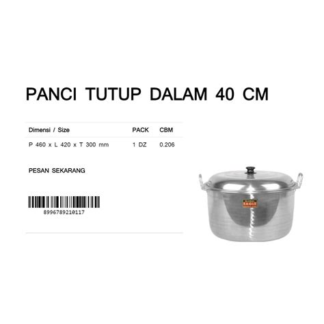 Fitur dan Kelebihan Panci Vinoci 30 Cm