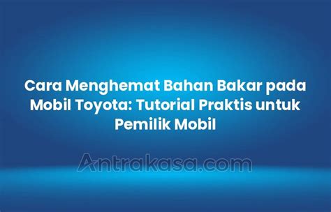 Cara Menghemat Biaya untuk Pemilik Gacor