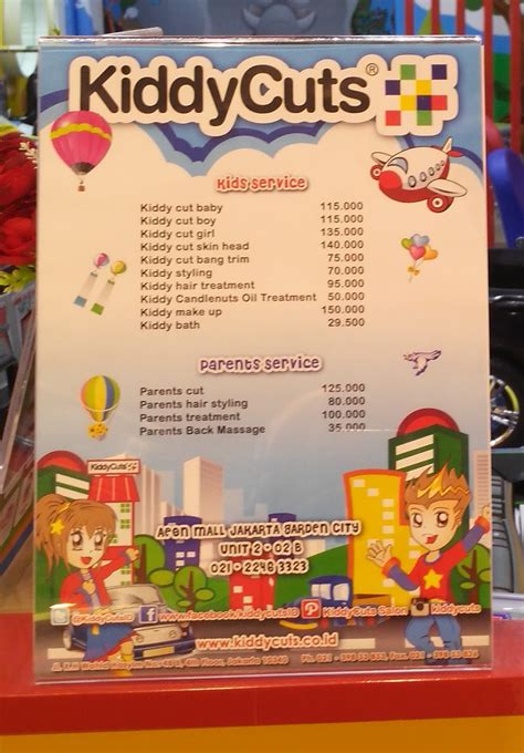 Harga Potong Rambut Anak Bayi di Kiddy Cuts