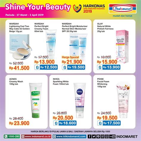 Harga Produk Acnes di Indomaret