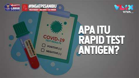Apa itu Rapid Test?