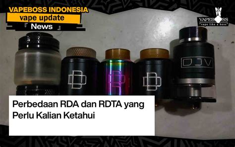 Perbedaan antara RDA, RTA, dan RDTA