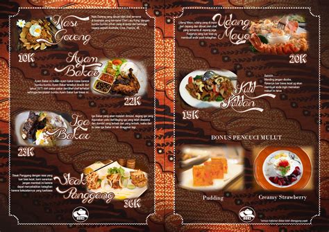 Menu yang Menarik