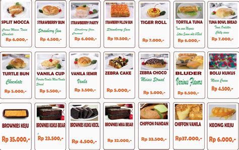 Harga Roti Primadona Surabaya