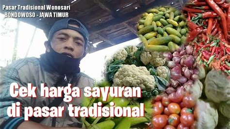 Analisis Harga Sayur di Pasar Mantung