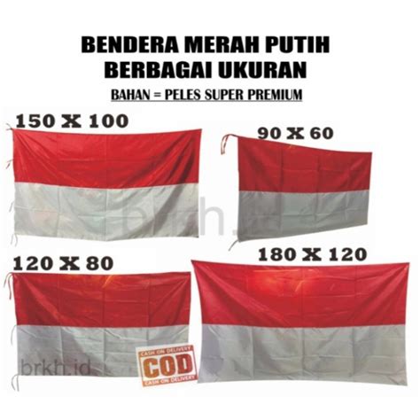 Harga Bendera Merah Putih Sedang