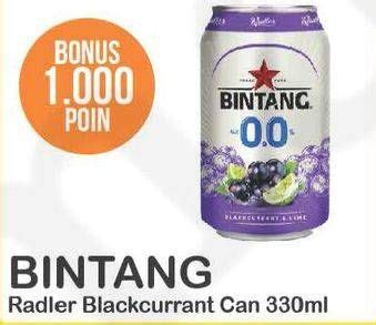 Harga Bintang Zero Radler di Alfamart
