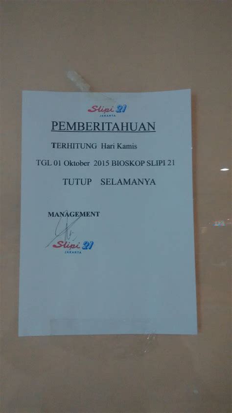 Tips Memilih Karier Bioskop di Mall Slipi Jaya