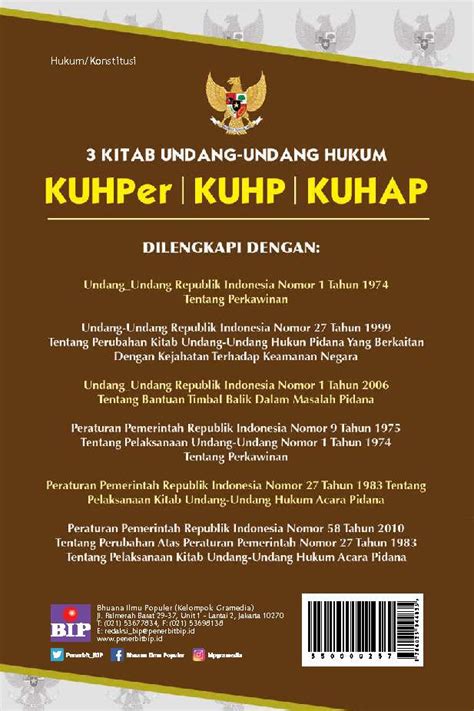 Bagaimana mendapatkan Buku Kuhp dan Kuhap di Grameedia