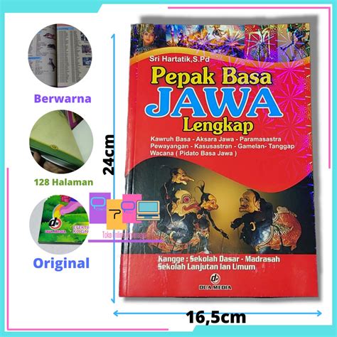Harga Buku Pepak Bahasa Jawa